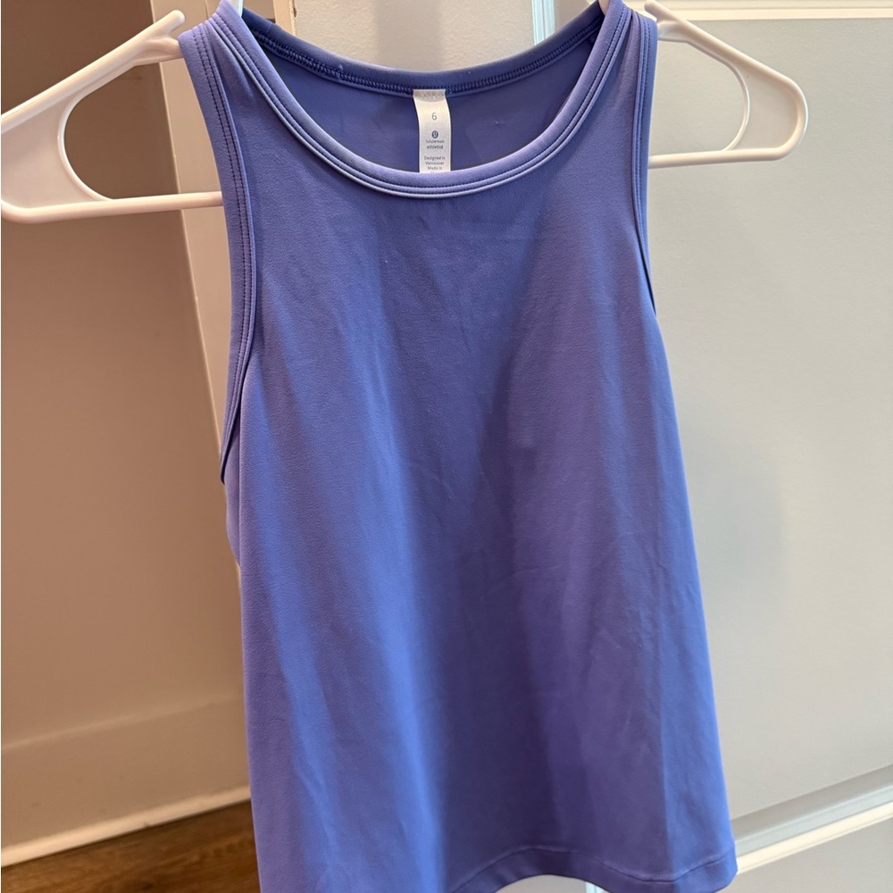 lululemon athletica Blue Tank Top